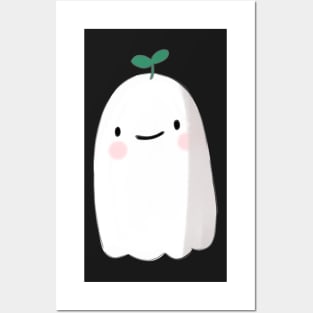 Cute Ghost art Posters and Art